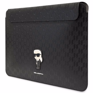 Karl Lagerfeld Saffiano Monogram Ikonik Suojakuori 16 tuuman kannettavalle - musta