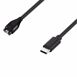 Magnetic Charger for Garmin Smartwatches with USB-C - Black