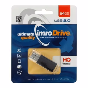 IMRO USB-muistitikku BLACK 64GB USB2.0