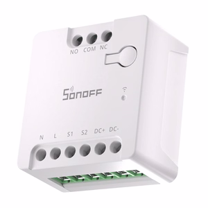 SONOFF MINI-D älykäs Wi-Fi Matter -kytkin (AC/DC 12-48V, potentiaalivapaa kosketin)