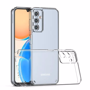 Clear Suojakuori Samsung Galaxy A14 4G/5G:lle läpinäkyvä