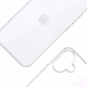 3mk Clear Case Eco Suojakuori Apple iPhone 16 Plus:lle - läpinäkyvä
