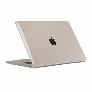 Tech-Protect SmartShell Suojakuori MacBook Air 15" M2 / M3 / 2023-2024:lle - läpinäkyvä