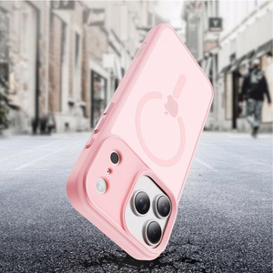 Tech-Protect MagMat MagSafe Suojakuori iPhone 17 Pro:lle - Vaaleanpunainen