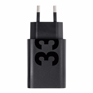 Motorola alkuperäinen laturi USB-A 33 W MC339 musta, bulk