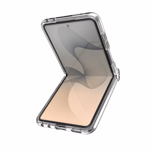 Speck Presidio Perfect-Clear Magnet – MagSafe-suojakuori Samsung Galaxy Z Flip 8:lle (läpinäkyvä)