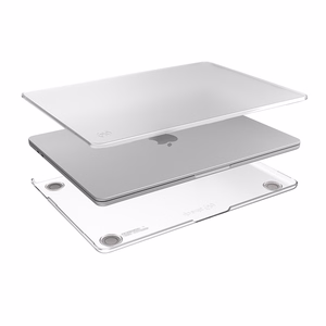 Speck SmartShell case for MacBook Air 15" (M5 / M4 / M3 / M2, 2023–2026), clear