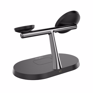 Maxlife MXWC-03 magnetic wireless charger 15W black 3in1