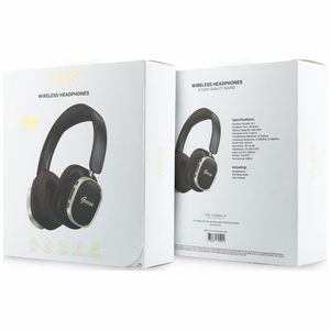 Wireless headphones Guess ENC Rectangle Metal Script brown