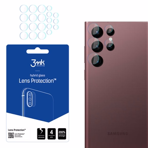 3mk Lens Protection™ hybridi kameran lasi Samsung Galaxy S22 Ultra 5G:lle