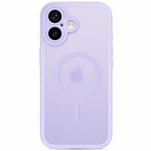 Tech-Protect MagPeak MagSafe CC  iPhone 17 kuori, matta violetti