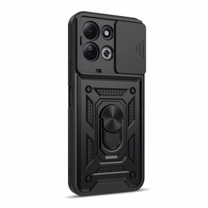 Tech-Protect CamShield Pro -suojakuori Xiaomi Redmi 17 4G / 5G -malleille, musta