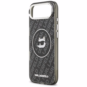Karl Lagerfeld IML Choupette Head Logo MagSafe iPhone Air Case - Black