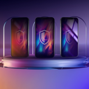 3mk Rainbow Privacy Karkaistu lasi Apple iPhone 16e:lle