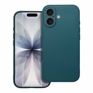 Matt tummanvihreä Suojakuori iPhone 17:lle