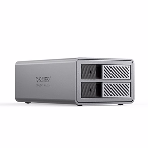 Orico 9828RU3 2 Big DAS Solution ProRAID Disk Array for 2 2.5"/3.5" SATA HDD/SSD Drives with RAID Controller - Gray