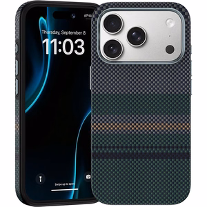Benks Magnetic Armor Pro Aurora 600D -kevlar-kuori (C.K.FL.AP.SR.A073) iPhone 18 Pro Max / 17 Pro Max -puhelimiin, kameran ohjauspainikkeella