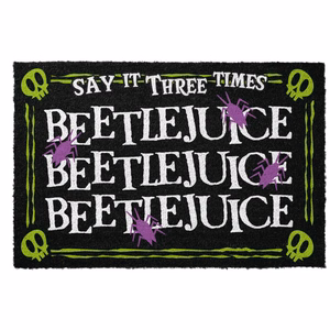 Beetlejuice-ovimatto, 40 × 60 cm