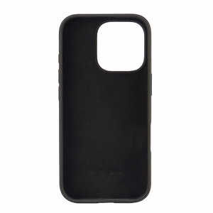 Audi Silicone kotelo iPhone 16 Pro 6.3" musta/musta kova kotelo AU-LSRIP16P-Q3/D1-BK
