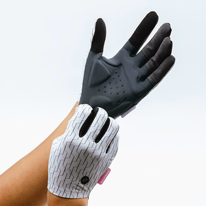 Rockbros sports gloves full spring-summer size XL - white and black