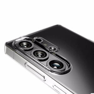 Silikoninen suojakuori Puro 03 Nude Samsung Galaxy S25 Ultra -puhelimelle - läpinäkyvä