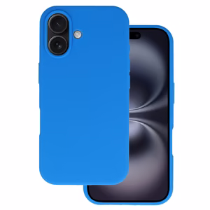 Silicone Lite Suojakuori iPhone 16:lle - sininen