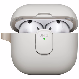 Uniq Clyde Lock -kotelo AirPods 4 - beige