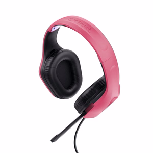 Trust GXT 415P Zirox langallinen pelikuuloke vaaleanpunainen