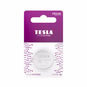 TESLA CR2430 3V litiumparisto, 1 kpl
