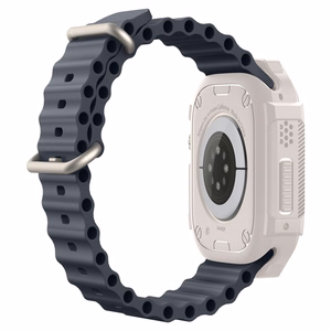 Spigen Rugged Armor kotelo Apple Watch Ultra 1 / 2 (49mm) - beige