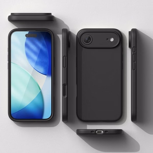 Ringke Silikoninen Magneettinen MagSafe Suojakuori iPhone 17 Air:lle - Musta