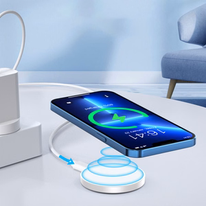 MagSafe langaton magneettinen laturi CHOETECH, 15W, 2-in-1