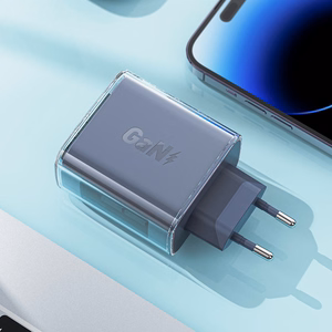 Acefast GaN charger 65W 3 ports (1xUSB, 2xUSB C) green (A45)