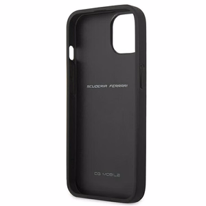 Ferrari FESAXHCP13SRE iPhone 13 mini 5.4" punainen/punainen kovakotelo On Track Carbon Stripe