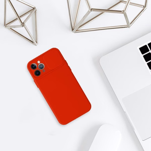 Camshield Soft Suojakuori iPhone 11 Pro:lle punainen
