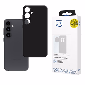 3mk Matt Case Pro Samsung Galaxy S25+:lle - Matta musta