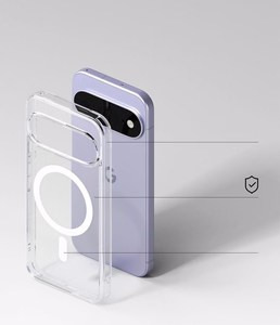 Ringke Fusion Magnetic MagSafe -suojakuori Google Pixel 11 -mallille, läpinäkyvä