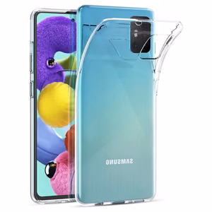 Case for Samsung A51 Back Case Ultra Slim 0.5 mm transparent
