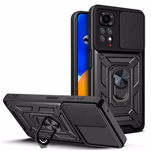 Defender Slide suojakuori Xiaomi Redmi Note 11 4G (Global) / Redmi Note 11s 4G musta