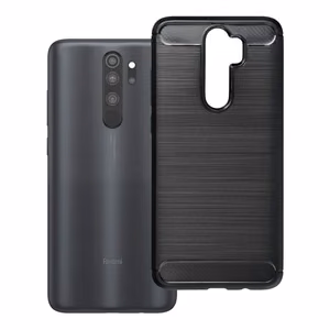 Carbon 2.0-suojakuori mallille Xiaomi Redmi Note 8 Pro – musta