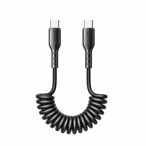 Joyroom SA38-CC3 USB-C – USB-C Kaapeli 60W 1,5 m, musta
