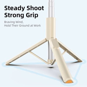 Selfie Stick Tech-Protect L09S with tripod - beige