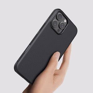 Nillkin Super Frosted Shield Pro -suojakuori iPhone 16 Pro 6,3:lle - musta