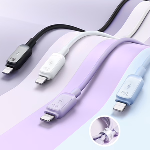 Joyroom Multi-Color Series A14 USB-C / Lightning 20W Kaapeli 1.2m - sininen