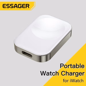 Langaton laturi Essager Bay Portable L valkoinen (Apple Watch)