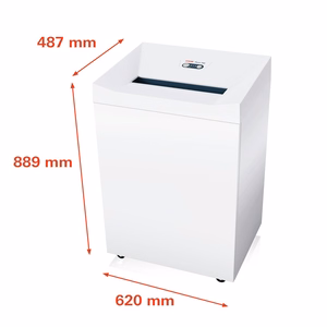 HSM Pure 740 – paperisilppuri, suikaleleikkaava, 3,9 mm, 145 l (2370111)