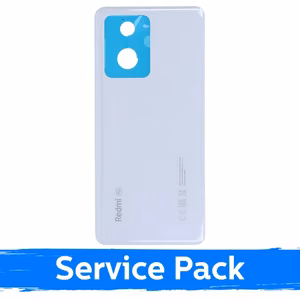Back Cover Compatible With Xiaomi Redmi Note 12 Pro+ 5G / Polar White / (Service Pack)
