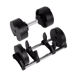 REBEL ACTIVE säädettävä valurautainen käsipaino, 36 kg, säätöväli 2 kg