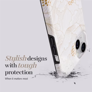 MIO White Roses Magsafe Suojakuori iPhone 16 Plus