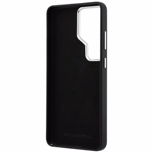 Karl Lagerfeld Suojakuori Saffiano Double Heads Metal Samsung Galaxy S26 Ultra:lle musta